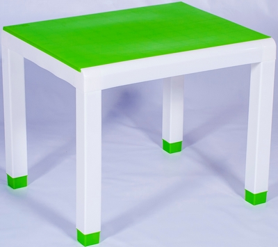 Купить Стол детский пластиковый, арт. 4737-160-0056-salatovyj, цвет: салатовый на stol-stool.ru 4737-160-0056-salatovyj