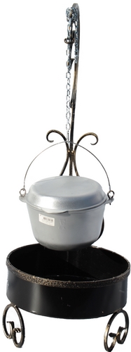 Купить Печь Гусь под казан или котелок, материал - сталь 3 мм на stol-stool.ru 4738-Pechka-Gus