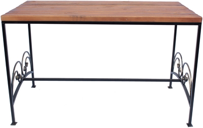 Купить Стол Дачный, ковка, материалы - сталь и дерево на stol-stool.ru 4738-Stol-Dachnyj