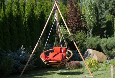 Купить Подвесное кресло-качели с каркасом Майя Сет (Maya Set) в stol-stool.ru 4714-kreslo-kacheli-maya-set