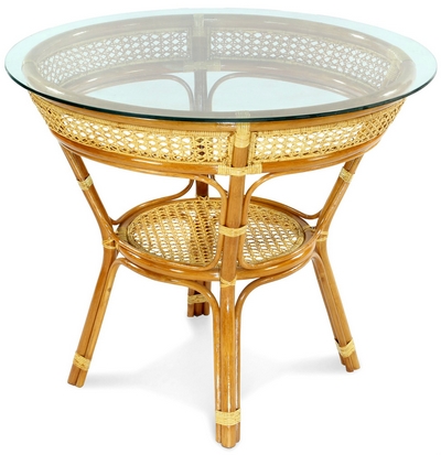Купить Обеденный комплект из натурального ротанга Java-5 (коньяк) на stol-stool.ru 4721-komplekt-Java-5-konyachnyi