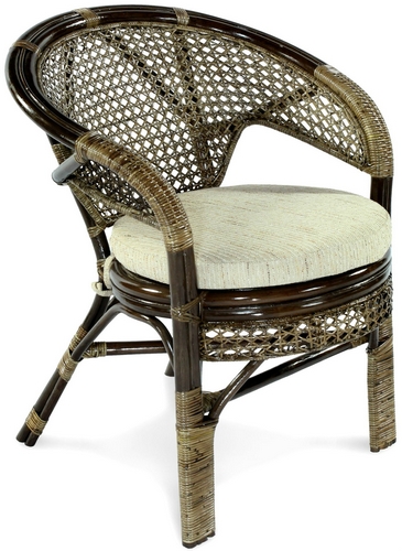 Купить Кресло из натурального ротанга Пеланги 02-15B (браун) на stol-stool.ru 4721-kreslo-Pelangi-02-15B-brown