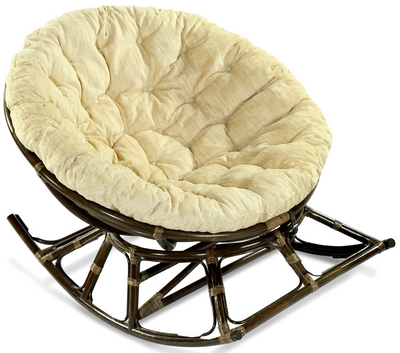 Купить Кресло-качалка из натурального ротанга Papasan 23-03 (браун) на stol-stool.ru 4721-kreslo-kachalka-Papasan-23-03-brown