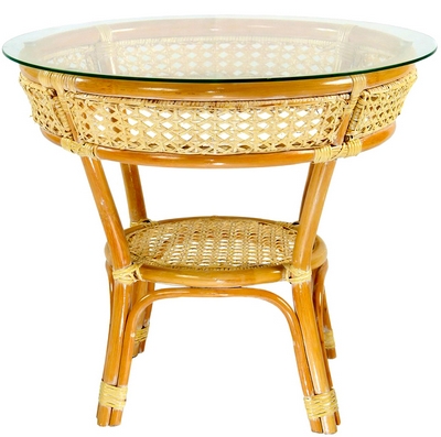 Купить Обеденный стол из натурального ротанга Java 11-23-A (коньяк) на stol-stool.ru 4721-stol-Java-11-23-A-konyachnyi