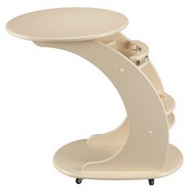 Купить Придиванный столик Люкс на колесах (дуб шампань) в Stol-Stool.ru 4697-Pridivannyj-stolik-Ljuks-dub-shampan