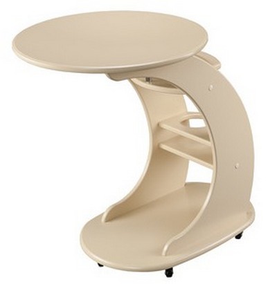 Купить Придиванный столик Люкс на колесах (дуб шампань) в Stol-Stool.ru 4697-Pridivannyj-stolik-Ljuks-dub-shampan