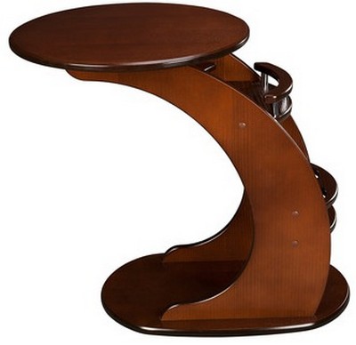 Купить Придиванный столик Люкс на колесах (орех) в Stol-Stool.ru 4697-Pridivannyj-stolik-Ljuks-oreh