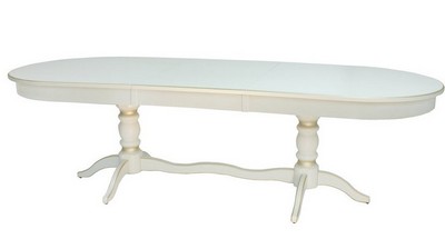 Купить Стол раскладной Leset Вашингтон 2Р (слоновая кость) с патиной в Stol-stool.ru 4697-Stol-razdvizhnoj-Leset-Vashington-2R-slonovaya-kost-patina