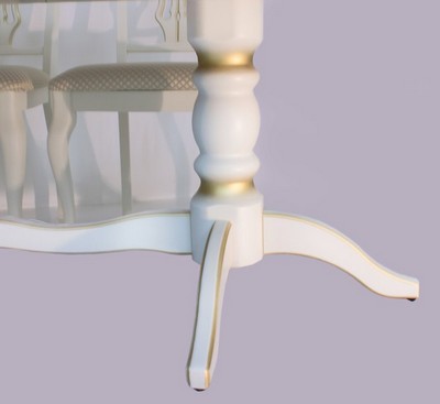 Купить Стол раскладной Leset Вашингтон 2Р (слоновая кость) с патиной в Stol-stool.ru 4697-Stol-razdvizhnoj-Leset-Vashington-2R-slonovaya-kost-patina