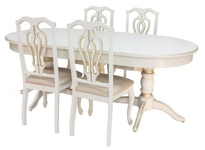 Купить Стол раскладной Leset Вашингтон 2Р (слоновая кость) с патиной в Stol-stool.ru 4697-Stol-razdvizhnoj-Leset-Vashington-2R-slonovaya-kost-patina