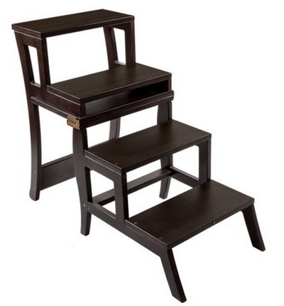 Купить Стул- трансформер Leset Бруклин (венге) в Stol-Stool.ru 4697-Stul-lestnica-Leset-Bruklin-venge