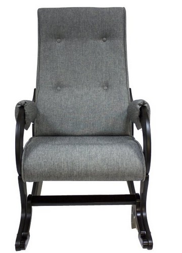 Купить Кресло-качалка для гостиной Модель 707 (ткань, экокожа) в Stol-Stool.ru 4697-model-707