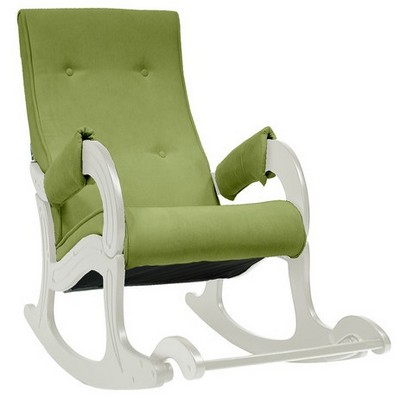 Купить Кресло-качалка для гостиной Модель 707 (ткань, экокожа) в Stol-Stool.ru 4697-model-707