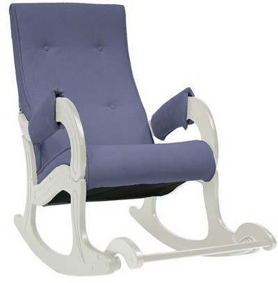 Купить Кресло-качалка для гостиной Модель 707 (ткань, экокожа) в Stol-Stool.ru 4697-model-707