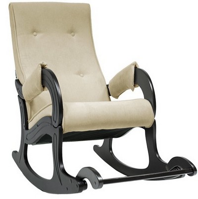 Купить Кресло-качалка для гостиной Модель 707 (ткань, экокожа) в Stol-Stool.ru 4697-model-707