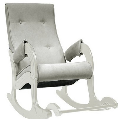 Купить Кресло-качалка для гостиной Модель 707 (ткань, экокожа) в Stol-Stool.ru 4697-model-707