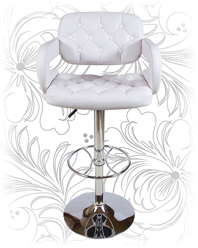 Купить Барный стул 3460 Tiesto (Тиесто), белый на stol-stool.ru 4741-LM-3460-cvet-belyj