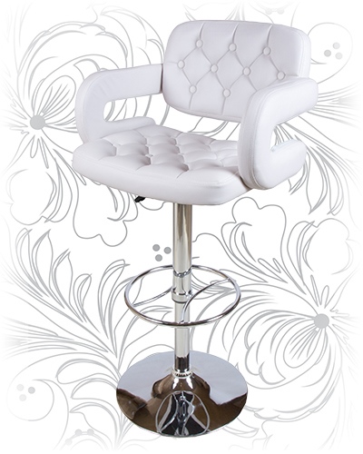 Купить Барный стул 3460 Tiesto (Тиесто), белый на stol-stool.ru 4741-LM-3460-cvet-belyj