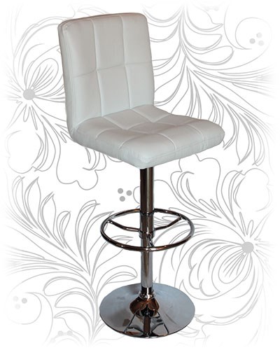 Купить Барный стул 5009 Kruger (Крюгер), белый на stol-stool.ru 4741-LM-5009-cvet-belyj