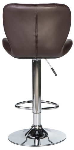 Купить Барный стул 5022 с мягкой спинкой, коричневый на stol-stool.ru 4741-LM-5022-cvet-korichnevyj