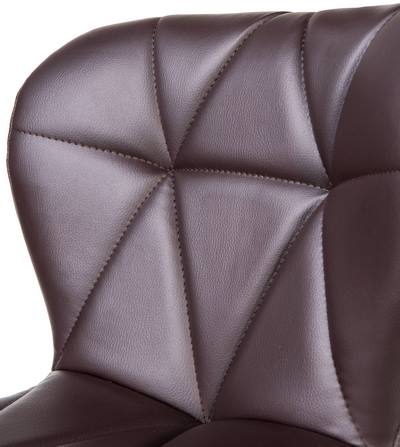 Купить Барный стул 5022 с мягкой спинкой, коричневый на stol-stool.ru 4741-LM-5022-cvet-korichnevyj