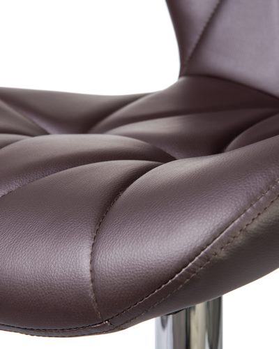 Купить Барный стул 5022 с мягкой спинкой, коричневый на stol-stool.ru 4741-LM-5022-cvet-korichnevyj