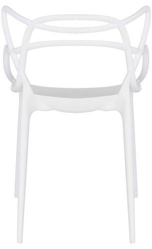 Купить Стул пластиковый Masters PP-601, белый на stol-stool.ru 4741-LMZL-PP-601-cvet-belyj