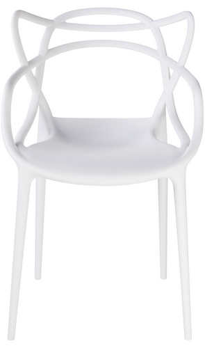 Купить Стул пластиковый Masters PP-601, белый на stol-stool.ru 4741-LMZL-PP-601-cvet-belyj