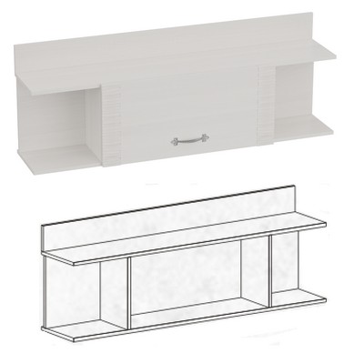 Купить Мебель в гостиную Элана компоновка 2 (бодега белая) в Stol-stool.ru 4734-Gostinaja-Jelana-bodega-komplektacija-2