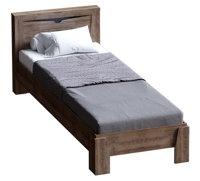 Купить Кровать в спальню Соренто 900 (дуб стирлинг) в Stol-stool.ru 4734-Krovat-Sorento-900-dub-stirling