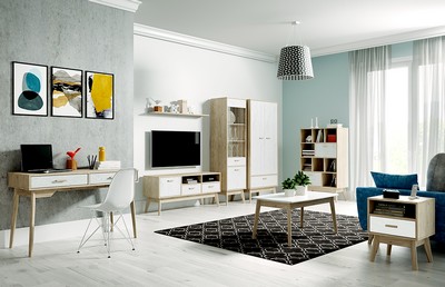 Купить Полка навесная в гостиную Калгари в Stol-stool.ru 4734-Polka-Kalgari