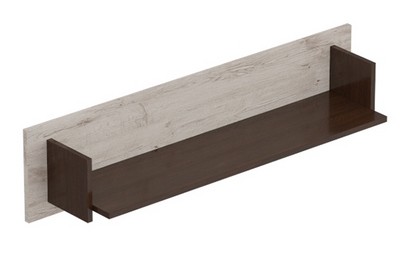 Купить Полка навесная в гостиную Соренто (дуб бонифаций) в Stol-stool.ru 4734-Polka-Sorento-dub-bonifacij