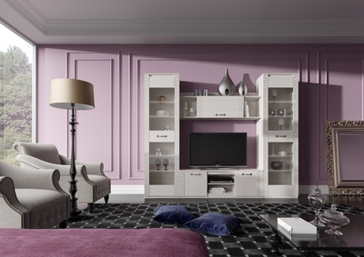 Купить Полка настенная закрытая Элана (бодега белая) в Stol-stool.ru 4734-Polka-zakrytaja-Jelana-bodega