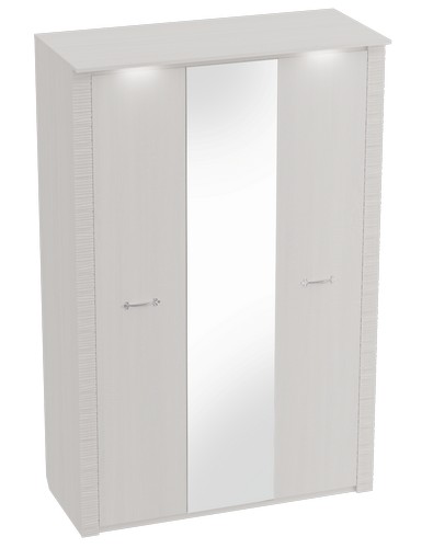 Купить Шкаф 3 дв. в спальню Элана 2185 (бодега белая) в Stol-stool.ru 4734-Shkaf-trehdvernyj-Jelana-2185-bodega-belaja