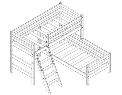 4734-Uglovaja-krovat-Sonja-s-naklonnoj-lestnicej-lavanda
