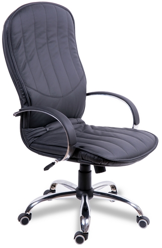 Купить Кресло Дипломат хром топ-ган люкс (обивка натур.кожа) на stol-stool.ru 4722-kreslo-diplomat-hrom-top-gun-lux-kozha