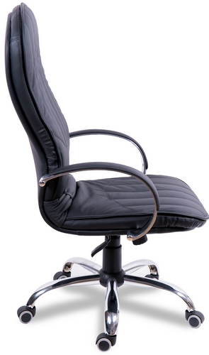 Купить Кресло Дипломат хром топ-ган люкс (обивка натур.кожа) на stol-stool.ru 4722-kreslo-diplomat-hrom-top-gun-lux-kozha