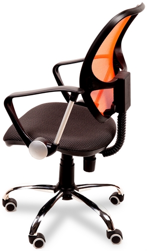 Купить Кресло Марс хром (PC900 new люкс) обивка ткань сетка 3D на stol-stool.ru 4722-kreslo-mars-hrom-PC900-new-lux-setka