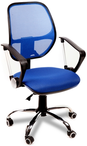 Купить Кресло Марс хром (PC900 new люкс) обивка ткань ромб на stol-stool.ru 4722-kreslo-mars-hrom-PC900-new-lux-tkani-romb