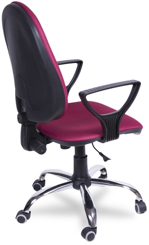 Купить Кресло Мартин хром (Гольф new комфорт) обивка ткань ромб на stol-stool.ru 4722-kreslo-martin-hrom-golf-new-komfort-tkani-romb