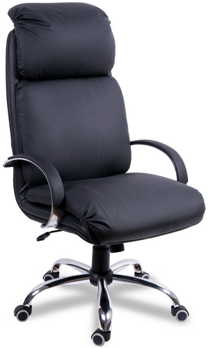 Купить Кресло Надир хром топ-ган люкс (обивка кож.зам.) на stol-stool.ru 4722-kreslo-nadir-hrom-top-gun-lux-kozh-zam