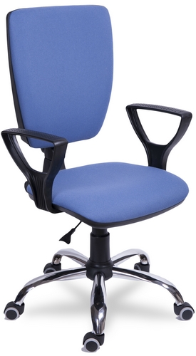 Купить Кресло Нота хром (Гольф new люкс) обивка ткань на stol-stool.ru 4722-kreslo-nota-hrom-golf-new-lux-tkanevyi