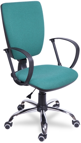 Купить Кресло Нота хром (Рондо new люкс) обивка ткань на stol-stool.ru 4722-kreslo-nota-hrom-rondo-new-lux-tkanevyi