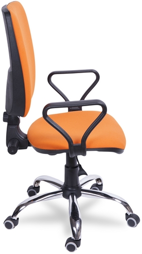 Купить Кресло Нота хром (Самба new gtpp комфорт) обивка ткань ромб на stol-stool.ru 4722-kreslo-nota-hrom-samba-new-gtpp-komfort-tkani-romb