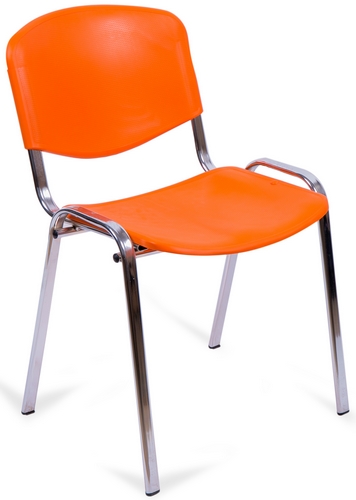 4722-stul-izo-plastik-hrom-karkas-orange