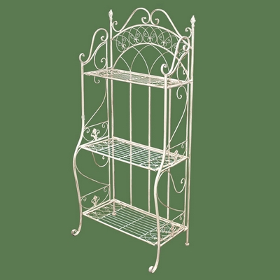 Купить Этажерка прямоугольная SW140063B, Готика в белом цвете на stol-stool.ru SL-sw140063b