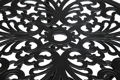 Купить Стол и два стула Романс (Romance), цвет черный на stol-stool.ru 4685-Stol-i-dva-stula-Secret-De-Maison-Romans-black